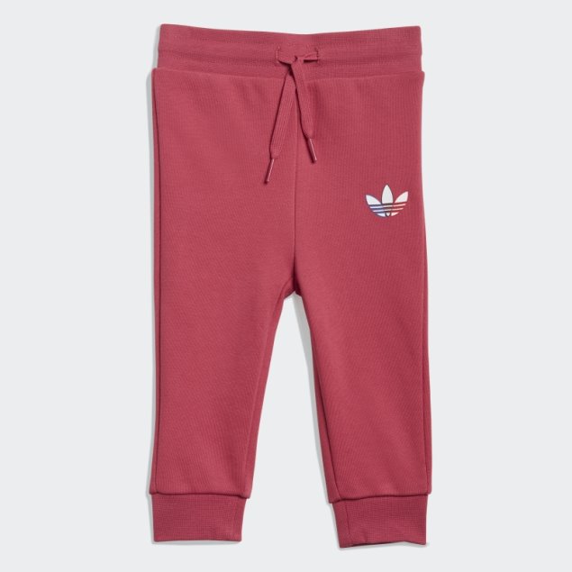 Conjunto De Sudadera Con Capucha Y Cremallera Adicolor Rosa Adidas