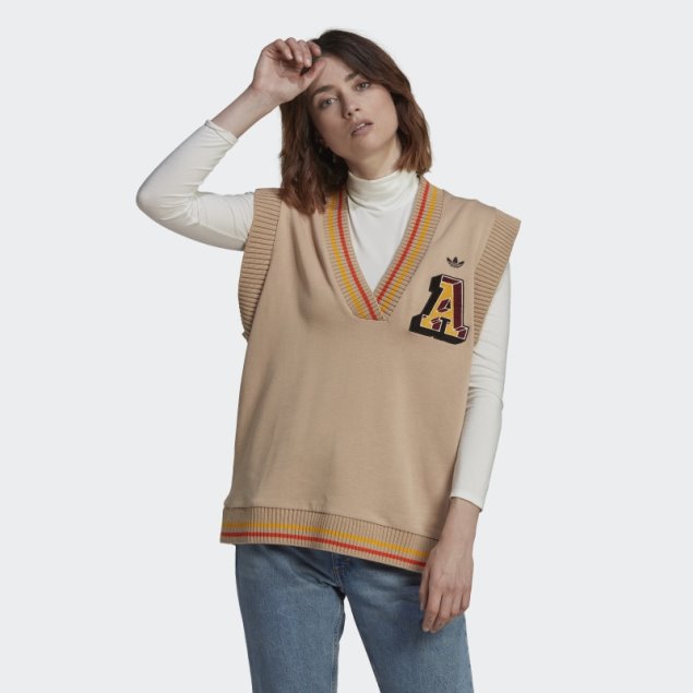 Beige Moda Adidas Originals Clase De 72 Chaleco