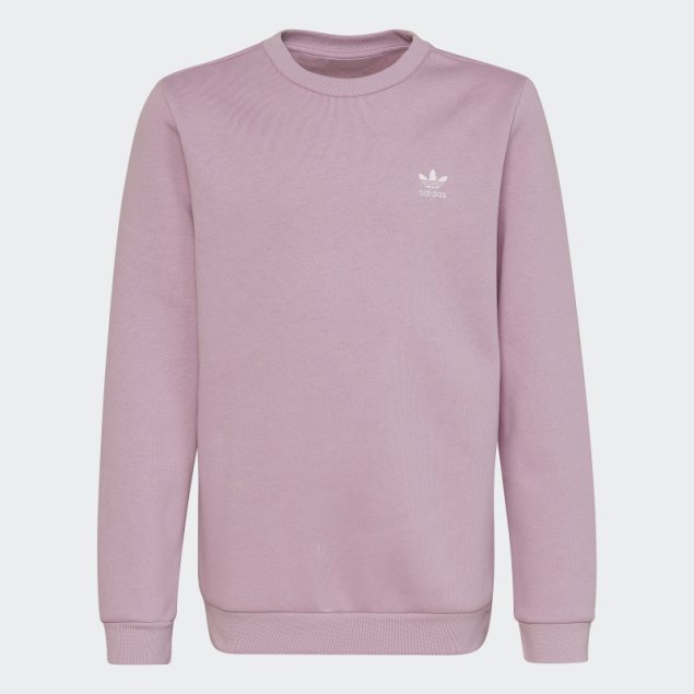 Adidas Sudadera Lila Adicolor Crew