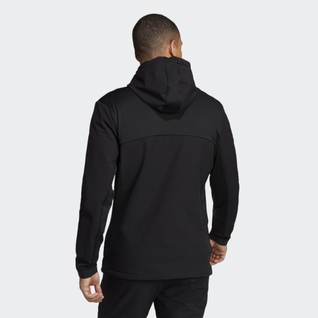 Adidas Sudadera Con Capucha Y Cremallera Completa Para Entrenamiento Cold.rdy