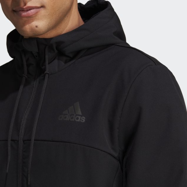 Adidas Sudadera Con Capucha Y Cremallera Completa Para Entrenamiento Cold.rdy