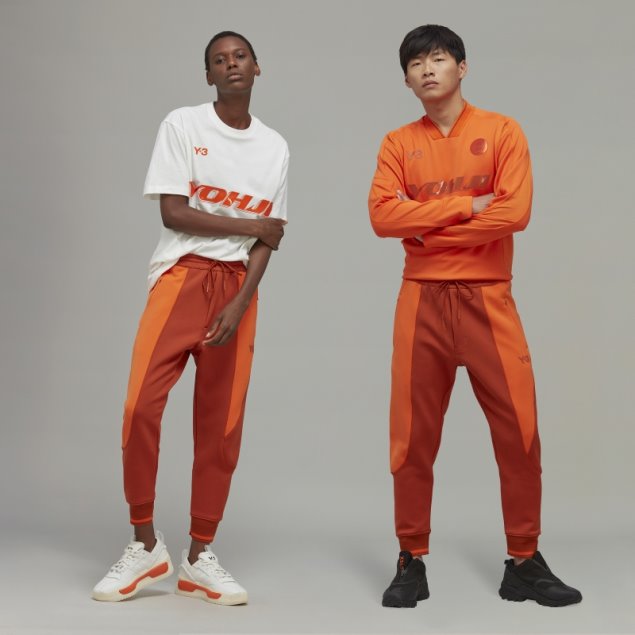 Pantalones Con Logo Y-3 Adidas Moda