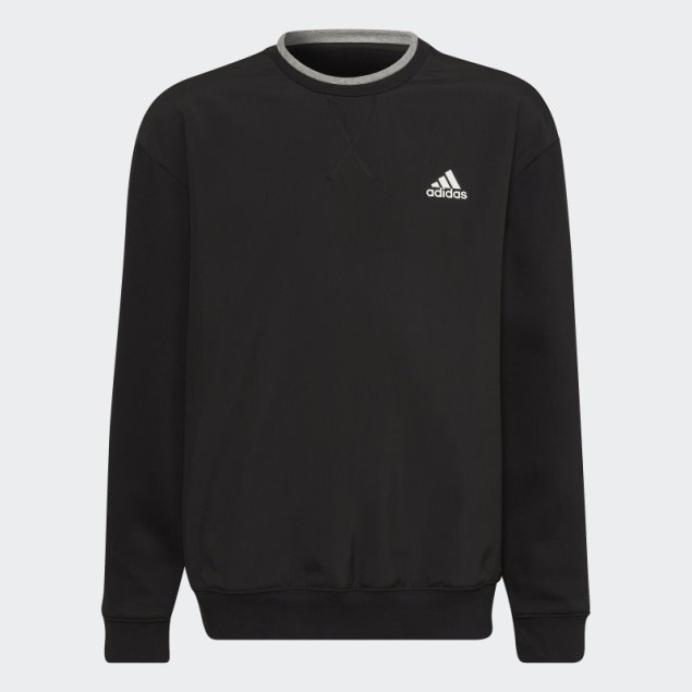 Sudadera Adidas All Szn Polar Gris Medio