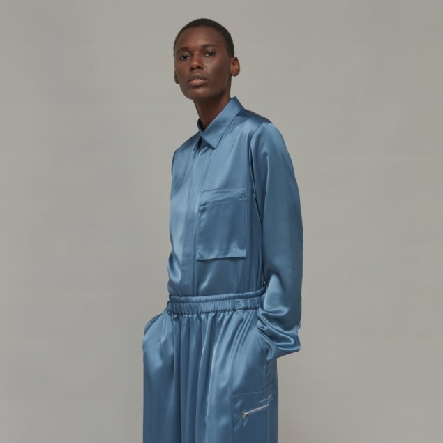 Adidas Y-3 Tech Camiseta De Seda De Moda