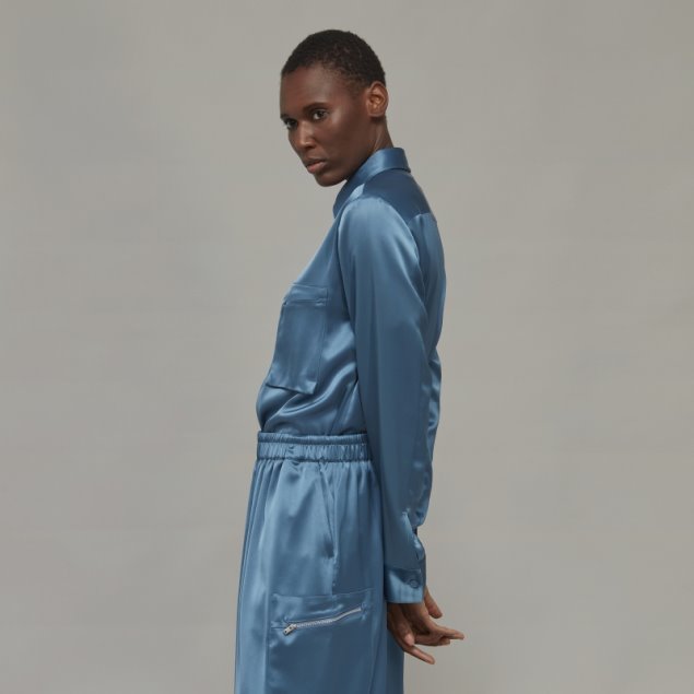 Adidas Y-3 Tech Camiseta De Seda De Moda