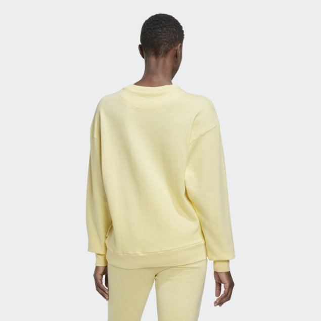 Sudadera Holgada Studio Lounge Amarilla Adidas