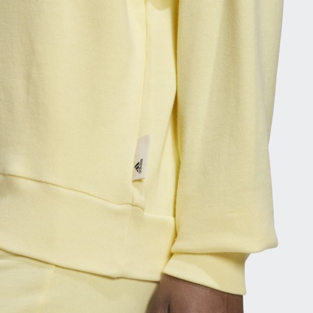 Sudadera Holgada Studio Lounge Amarilla Adidas