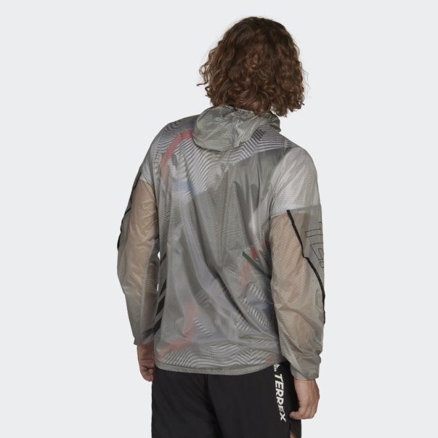 Chaqueta Cortavientos Adidas Terrex Agravic Windweave Pro Sin Teñir