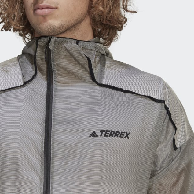 Chaqueta Cortavientos Adidas Terrex Agravic Windweave Pro Sin Teñir