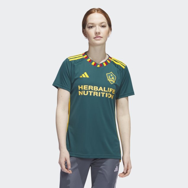 Camiseta La Galaxy 23/24 Segunda Equipación Verde Misterio Adidas