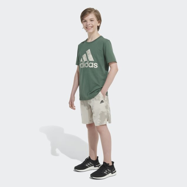 Pantalón Corto Tejido Axis Aluminio Adidas