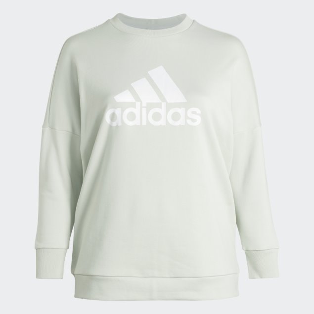 Sudadera Iconos Futuro Logo De Sport (tallas Grandes) Verde Adidas