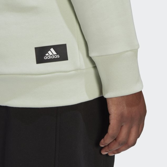 Sudadera Iconos Futuro Logo De Sport (tallas Grandes) Verde Adidas