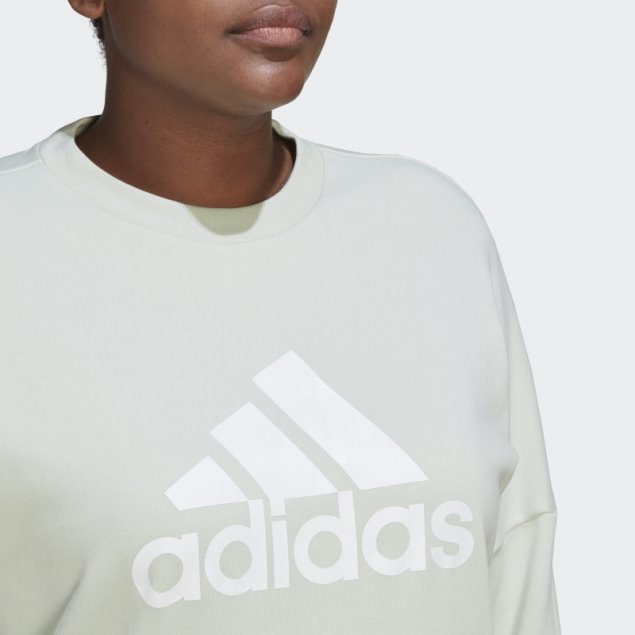 Sudadera Iconos Futuro Logo De Sport (tallas Grandes) Verde Adidas