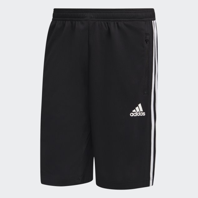 Adidas Diseñó 2 Move 3-stripes Primeblue Pantalones Cortos De Moda Negro