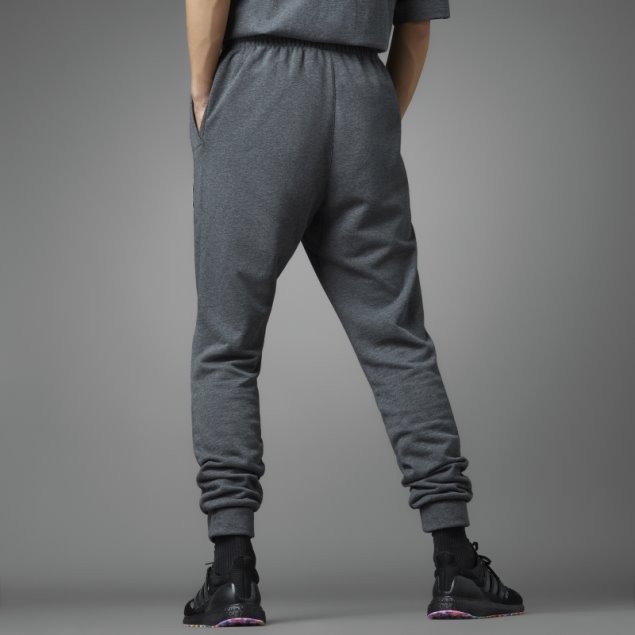 Adidas Joggers De Día De San Valentín Gris Oscuro Jaspeado