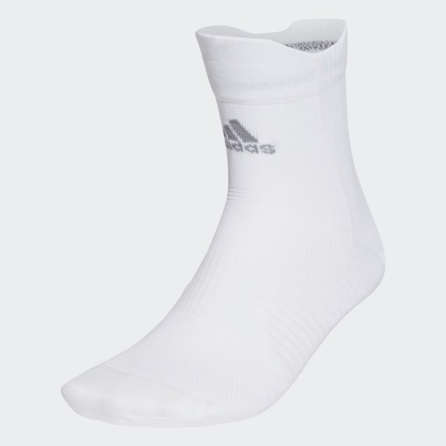 Calcetines Tobilleros Adizero Blancos Adidas