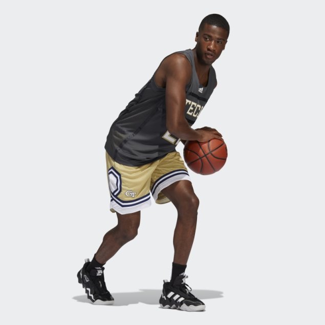 Adidas Chaquetas Amarillas Swingman Pantalones Cortos Arena