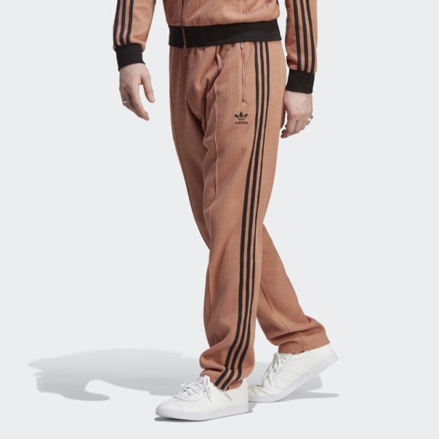 Adidas Adicolor Classics Waffle Pantalones De Chándal Beckenbauer Arcilla