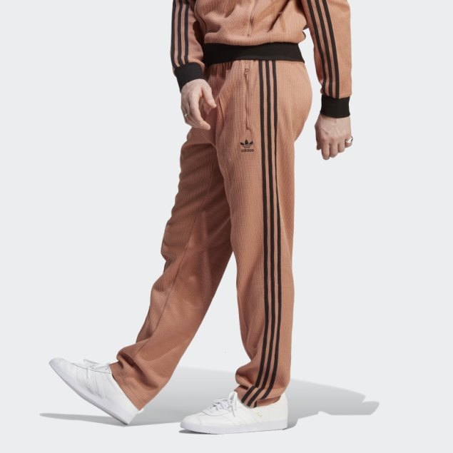 Adidas Adicolor Classics Waffle Pantalones De Chándal Beckenbauer Arcilla