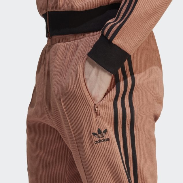 Adidas Adicolor Classics Waffle Pantalones De Chándal Beckenbauer Arcilla