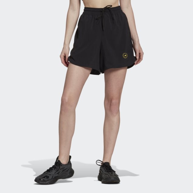 Negro Adidas By Stella Mccartney Truepurpose Pantalones Cortos De Entrenamiento De Moda