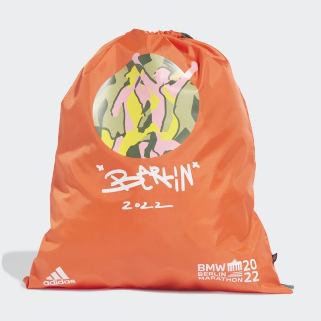 Adidas Berlin Marathon 2022 Saco De Deporte Naranja