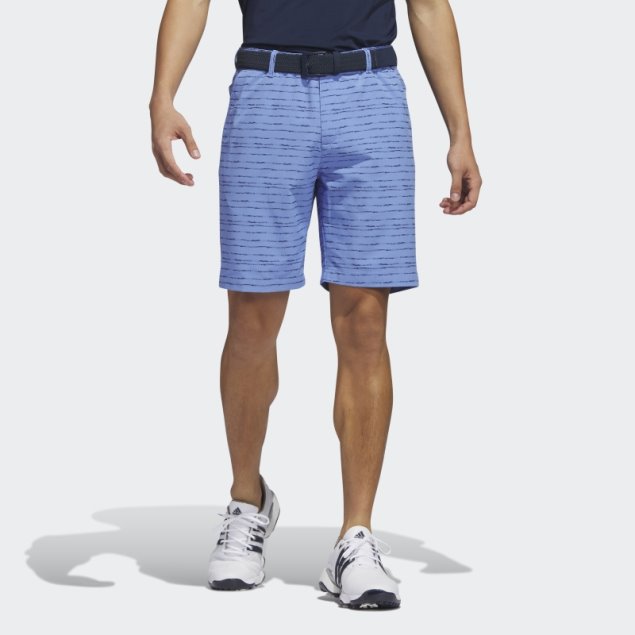 Shorts De Golf Texturizados De 9 Pulgadas Adidas Azul