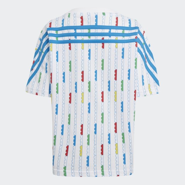 Camiseta Adidas X Classic Lego Blanca Caliente