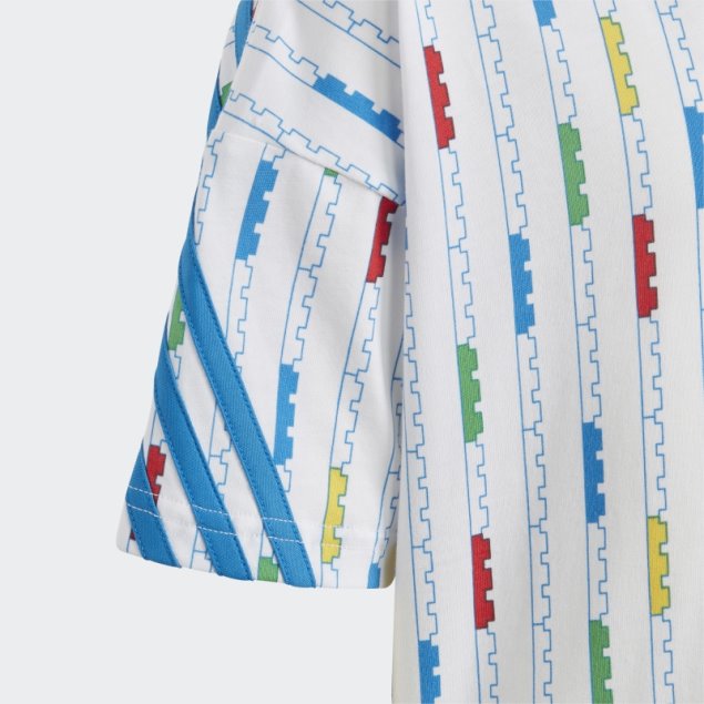 Camiseta Adidas X Classic Lego Blanca Caliente