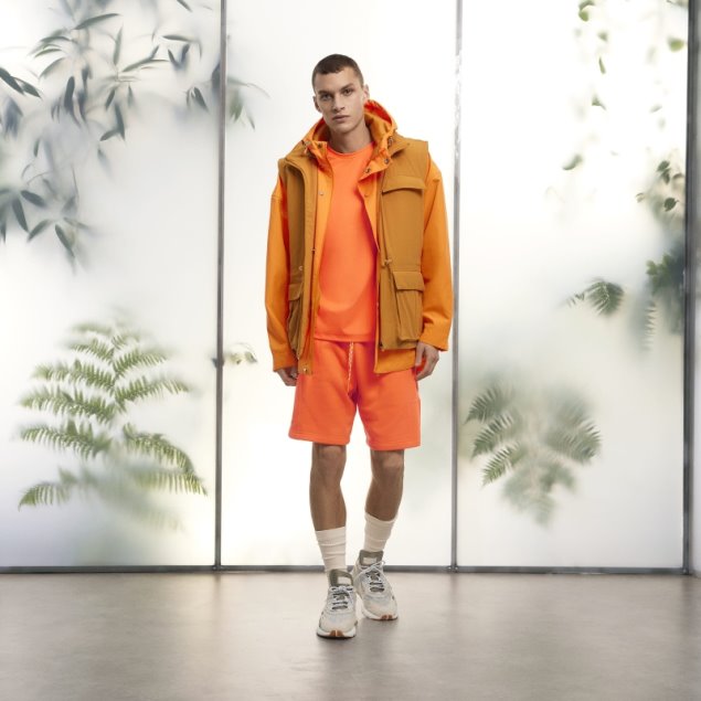 Chaqueta Adidas 2fer (todos Los Géneros) Naranja