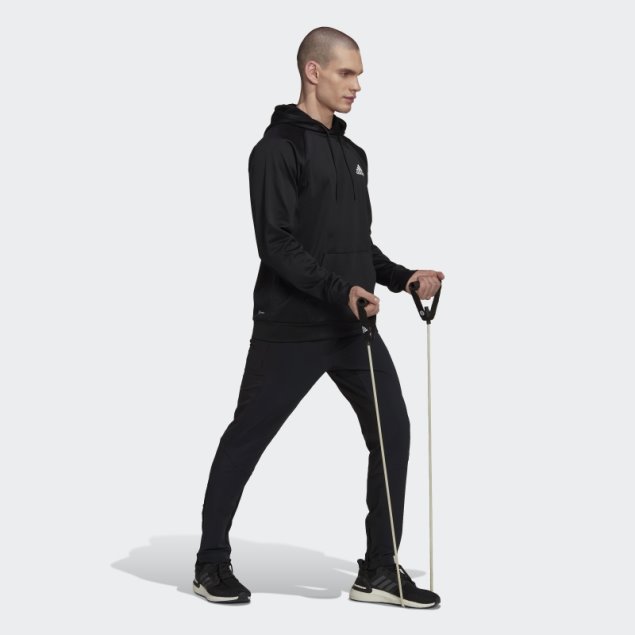 Aeroready Game And Go Sudadera Con Logo Pequeño Adidas Negro