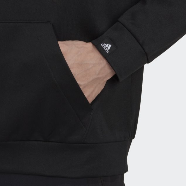 Aeroready Game And Go Sudadera Con Logo Pequeño Adidas Negro