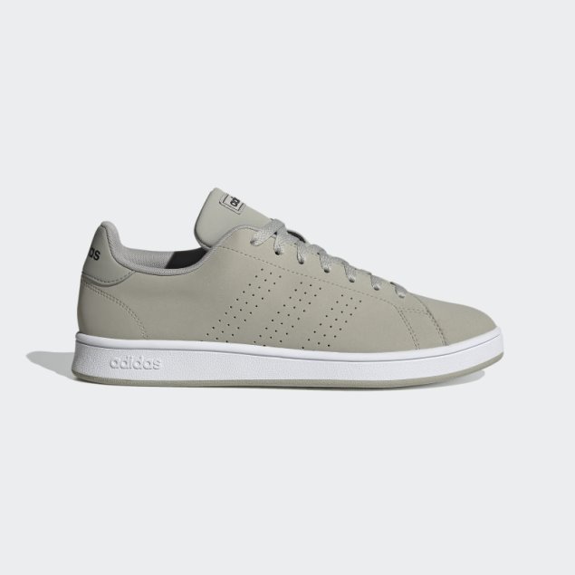 Zapatillas Adidas Advantage Base Gris Metalizado