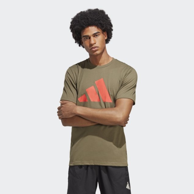 Camiseta De Entrenamiento Con Logo FeelReady Essentials Olive Train Adidas