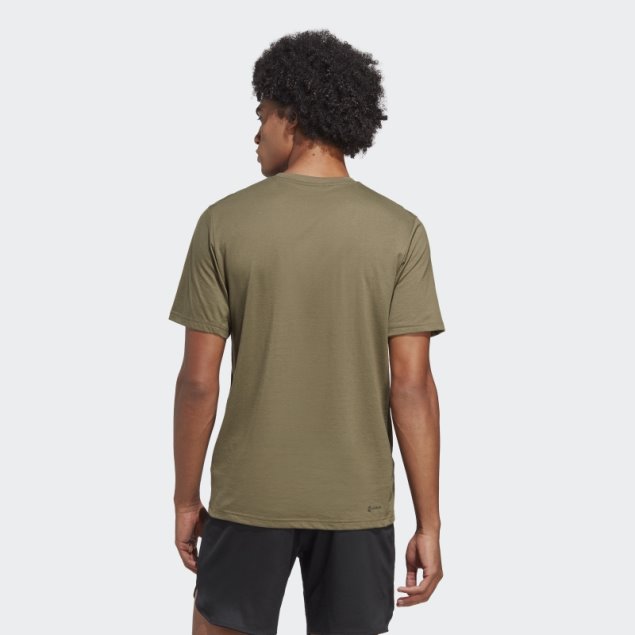 Camiseta De Entrenamiento Con Logo FeelReady Essentials Olive Train Adidas