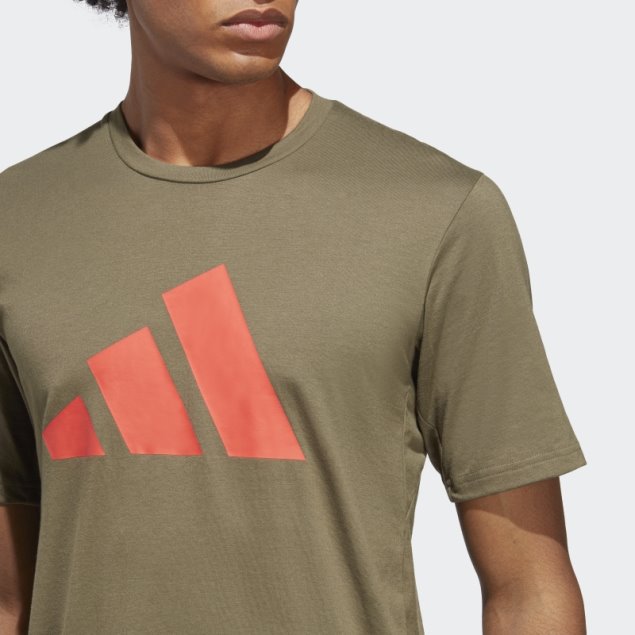 Camiseta De Entrenamiento Con Logo FeelReady Essentials Olive Train Adidas