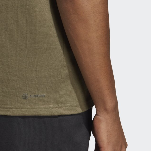 Camiseta De Entrenamiento Con Logo FeelReady Essentials Olive Train Adidas