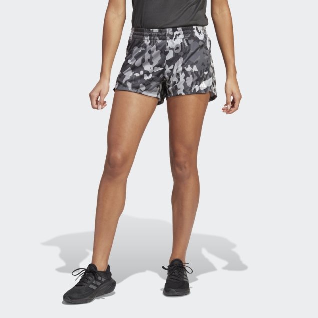 Pacer Aeroready Train Essentials Minimal Branding Pantalones Cortos Con Estampado Floral Adidas Negro