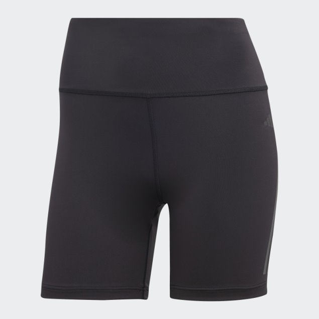 Leggings Cortos Negros De 5 Pulgadas Con 3 Rayas Dailyrun De Adidas