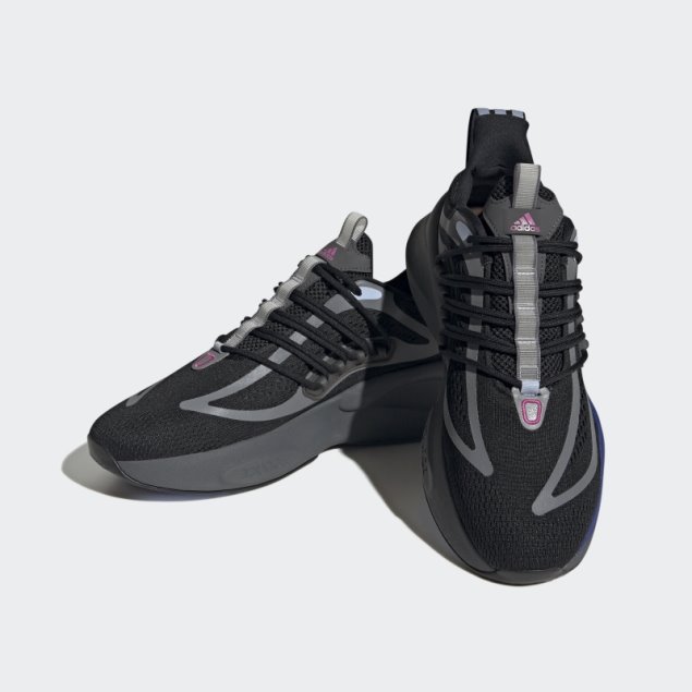 Negro Adidas Alphaboost V1 Zapatos De Impulso Sostenible