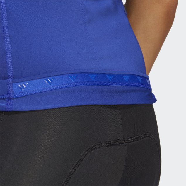 Maillot Ciclista Manga Corta Adidas Azul