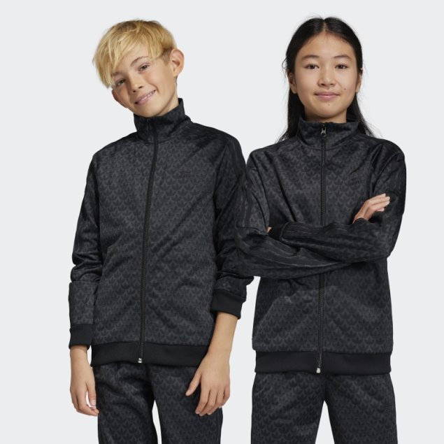 Chaqueta De Chándal Monograma Carbono Adidas