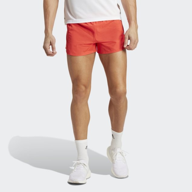 Shorts Rojos Adidas Own The Run Split