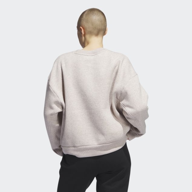 Sudadera Adidas All Szn De Forro Polar Color Topo Mel