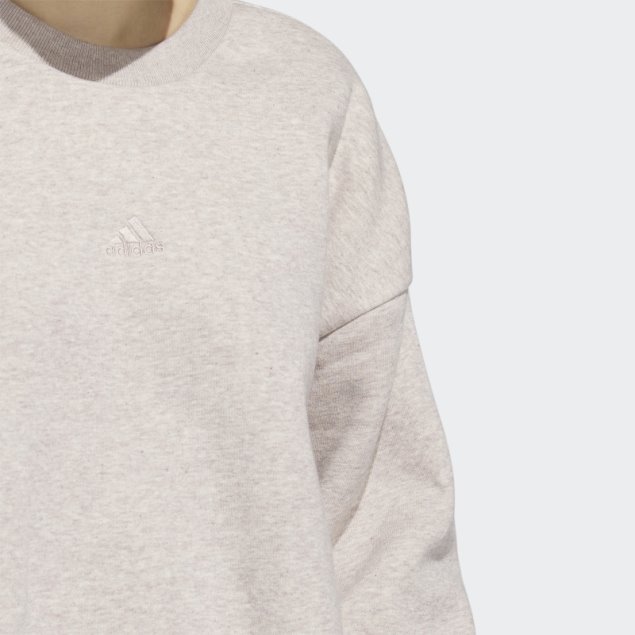 Sudadera Adidas All Szn De Forro Polar Color Topo Mel