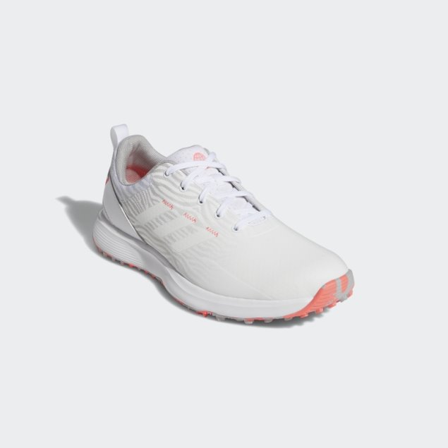 Zapatillas De Golf Mujer S2g Sin Tacos Adidas Blancas