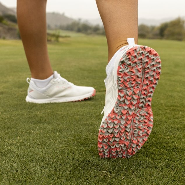Zapatillas De Golf Mujer S2g Sin Tacos Adidas Blancas