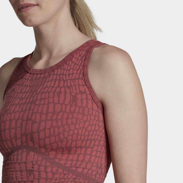 Sujetador Texturizado De Sujeción Ligera Formotion Sculpt Adidas Burdeos