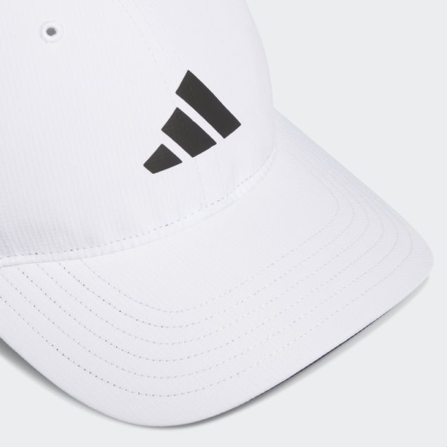 Gorra Con Insignia De La Gira De Moda Adidas Blanca